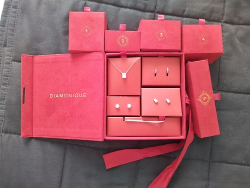 Diamonique set christmas - set, 5