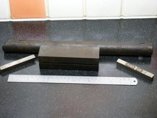 Large lathe boring bar, holder and bits - 1 5/16" diameter x 15 3/4" long