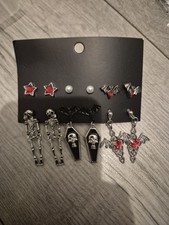 Gothic 6pc Earrings Set -