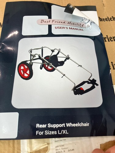 Large dog wheelchair - wheelchair, for