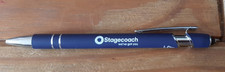 STAGECOACH DARK BLUE PEN WITH