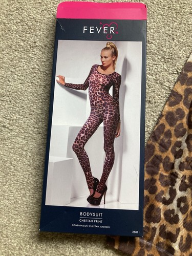 Fever leopard print bodysuit - fever,