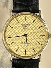 LONGINES Presence Vintage 1980’s Men’s Quartz Gold Dress Watch