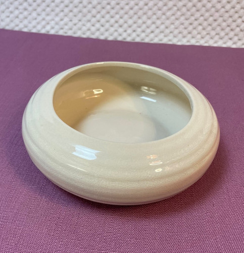 Vintage glazed ceramic bowl - glazed,