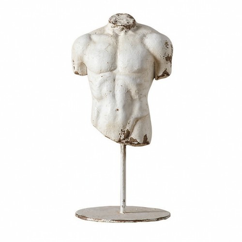 Resin male torso sculpture - male,