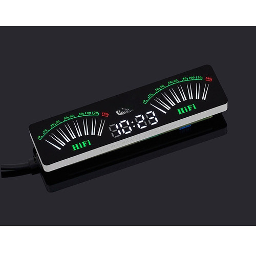 Sound frequency display - display, vu