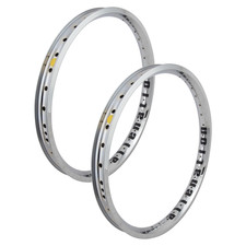 Alienation Vandal 20in Chrome BMX Rims - Lightweight, Tubeless-Ready, G69