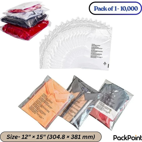 Garment bags clear cello