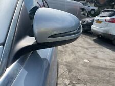 MERCEDES C-CLASS W205 2018 N/S PASSENGER SIDE WING MIRROR POWER FOLD SILVER 988