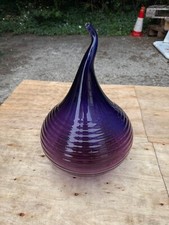 roche bobois purple glass