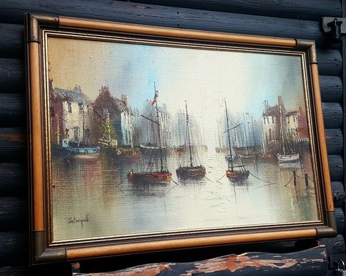 Large oil painting john - oil,