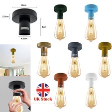 Vintage Flush Ceiling Light ES