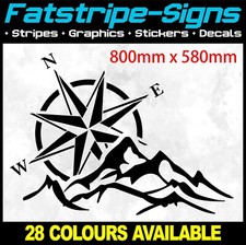 MOUNTAIN COMPASS LARGE VINYL