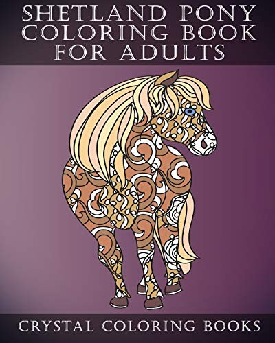 Shetland pony coloring book - pony,