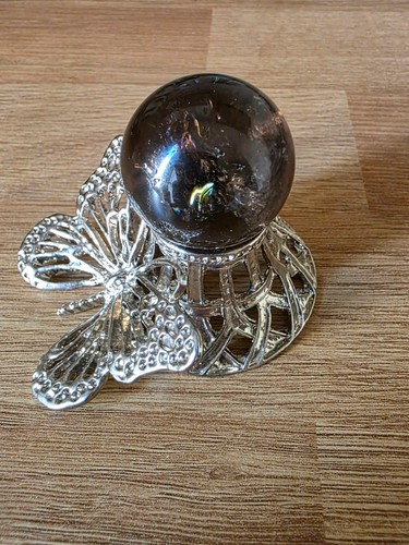 Rainbow filled smokey quartz - rainbow,