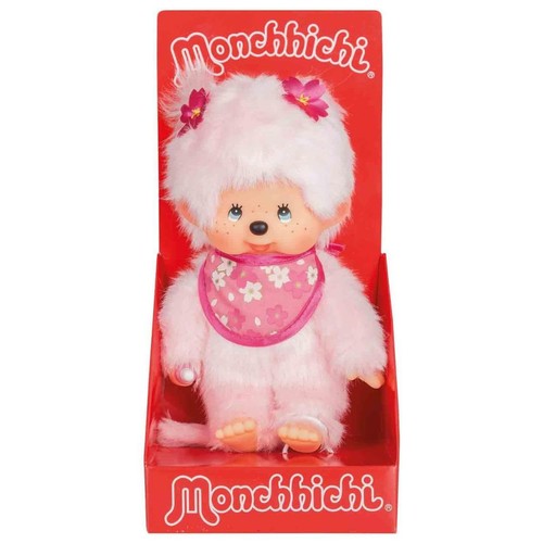 Monchhichi plush doll pink - plush,