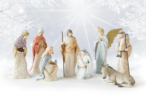 Nativity scene figurine more - figurine,