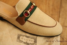 Gucci Princetown Beige Canvas