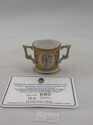 Royal crown derby miniature - royal,