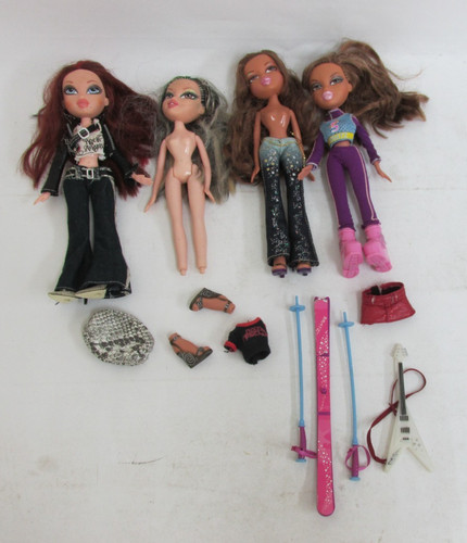 Bratz doll bundle - bratz, 4x