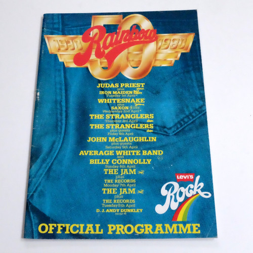 Rainbow concert programme - 50,