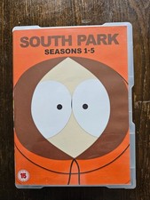 South Park Seasons 1-5 DVD Box Set. 1 disc MISSING