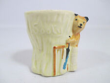 Keele Street Pottery 1950's Sooty Playing Cricket Egg Cup