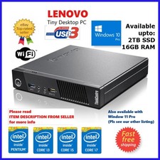 Lenovo 2tb hdd ssd 16gb - i7,
