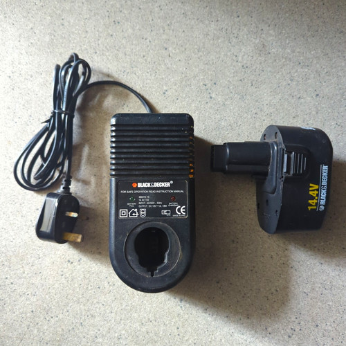 Black decker battery - black+decker, 14.4v