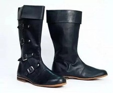 Medieval Leather Boots, Ankle