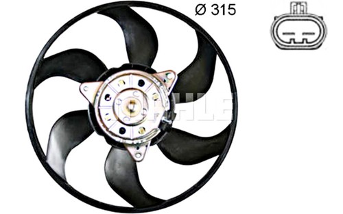 Mahle engine cooling fan - , 12v