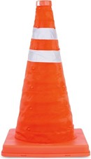 4x Portable Traffic Cones