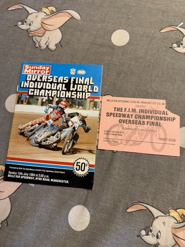 Vintage 1984 overseas speedway - vintage,