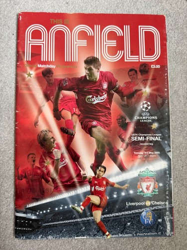 Liverpool chelsea programme - chelsea,