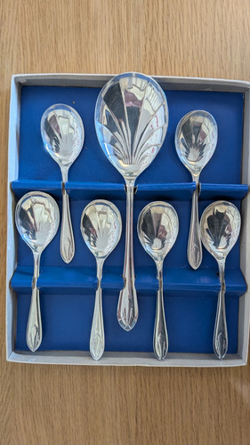 Vintage silver plated - vintage, dessert