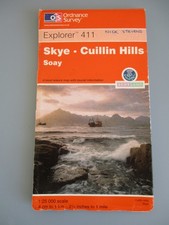 OL411 Skye - Cuillin Hills OS