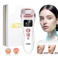 New Mini HIFU Radio Frequency Ultrasonic EMS Facial Machine for Skin Firming & A