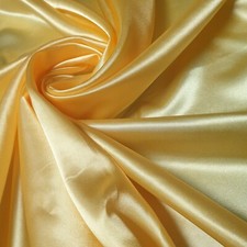 Silky Satin Fabric Plain Dress