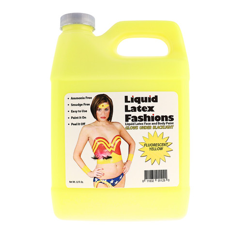 Fluorescent yellow liquid - fluorescent,