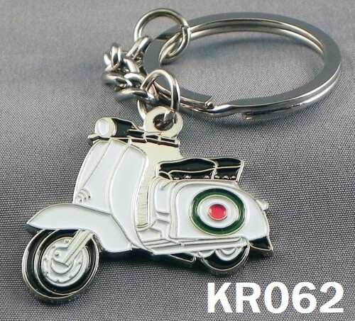Lambretta scooter keyring - lambretta,
