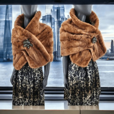 Mink Stole Whisky Brown