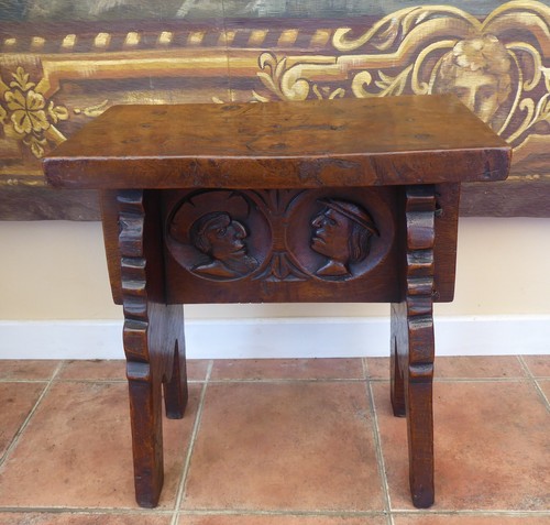 Stool elm suit - stool,