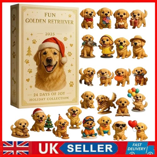 Fun golden retriever advent - fun,