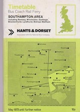 HANTS & DORSET BUS TIMETABLE