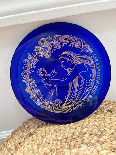 Vintage mother day plate - mother's,