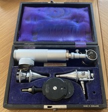 Timesco/Gowllands otoscope/ophthalmoscope set & AA handle *BARGAIN BASEMENT*