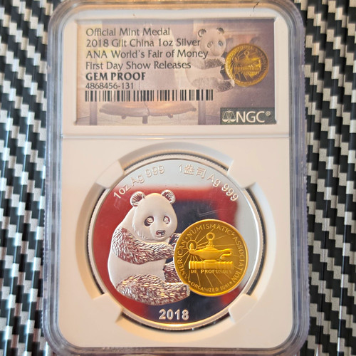 2018 china gilt silver - gilt,