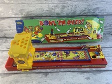 Chad Valley Bowl ‘Em Over Bowling Skittles Game Action Toy Activity - Complete