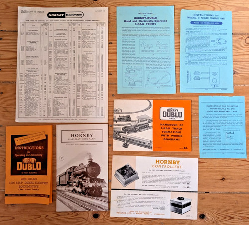 Hornby dublo instructions - dublo,