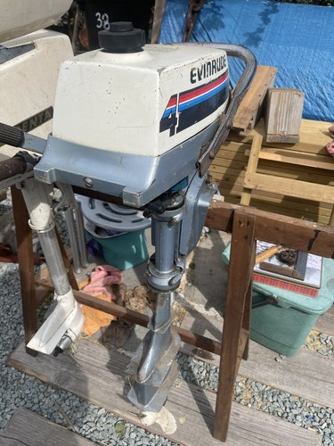 Evinrude 4hp outboard engine - 4hp,